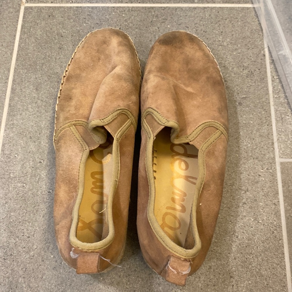 Sam Edelman Suede Platform Slip-Ons